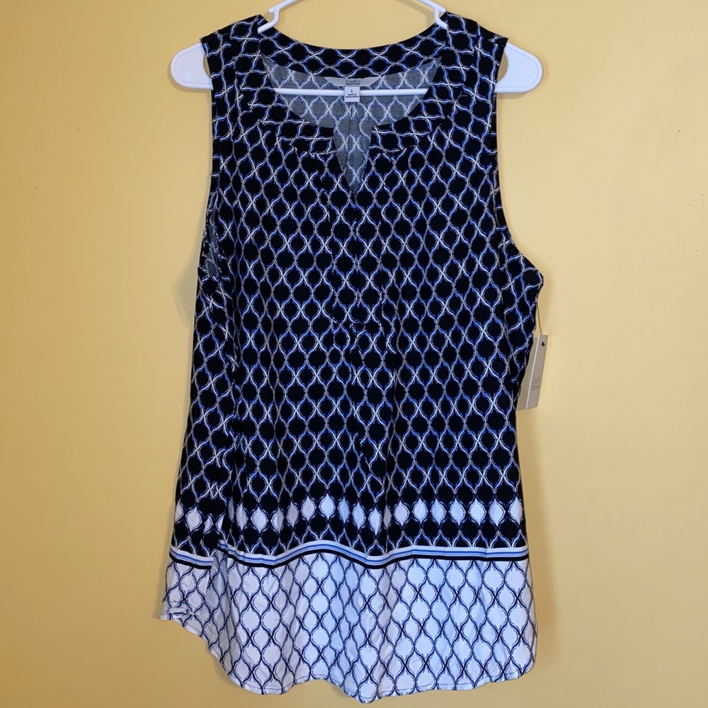 Classy Patterned Blouse